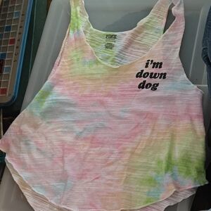 XS PINK Victoria's Secret Multicolor Tank Top